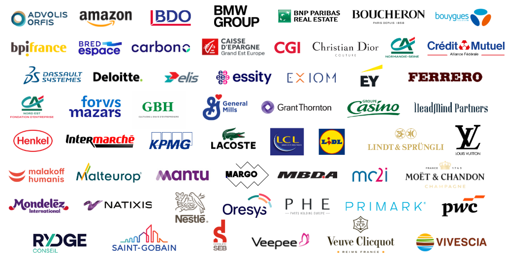 Les partenaires entreprises de NEOMA