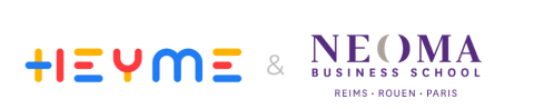 Logo HEYME and NEOMA BS