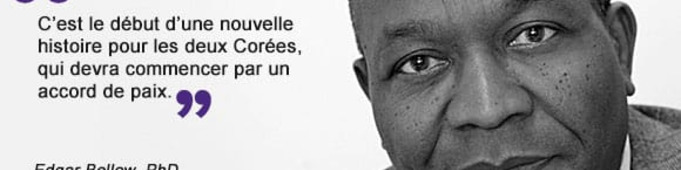 Citation et portrait d'Edgar Bellow, professeur de Management international et de Géopolitique à NEOMA BS