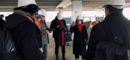 Cérémonie 1er arbre au campus de NEOMA à Paris