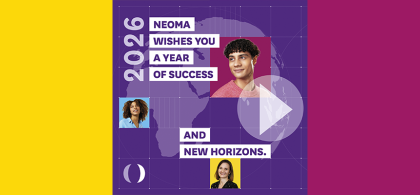 NEOMA wishes you a year of success and new horizons-2026