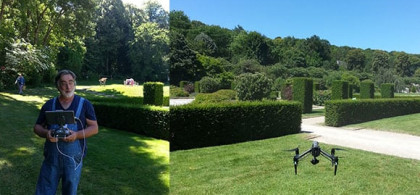  Les jardins de Valloire sont un des sites de déploiement de VISTA-AR